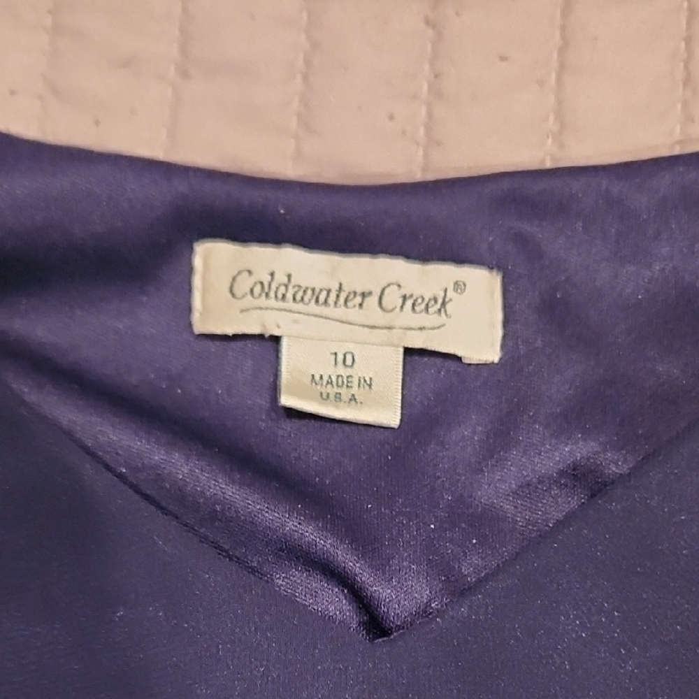 Coldwater Creek Blue Pantsuit with Tailored Fit